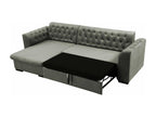 Chezlova corner sofa Chezlova 252 Turquoise Sleeping function 275x154x82cm SXCB36067