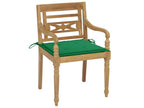 Decohaute chairs with cushions, set of 8, solid teak wood, YLOR98793