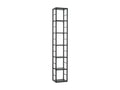 6-Tier Wall Shelf Switch I 176cm Black NEUY33975