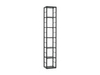 6-Tier Wall Shelf Switch I 176cm Black NEUY33975