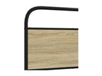 Bed frame without mattress 120x200 cm oak Decohaute JOGE88577