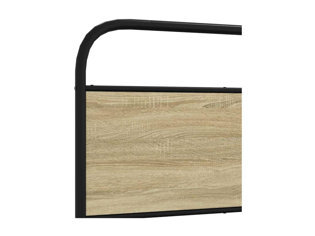 Bed frame without mattress 120x200 cm oak Decohaute JOGE88577