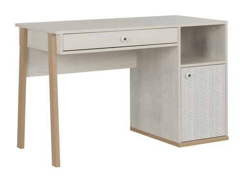 Decohaute desk with niche, one door and one drawer - Made in France VRMX79223