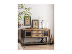 Decohaute - Solid Aged Fir Wood Storage Unit JYLK23275