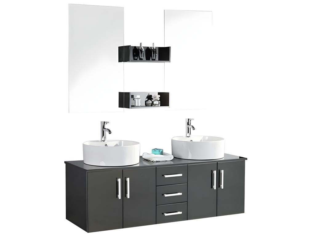 150cm Bathroom Vanity Unit with Sink Included – Domopure FRBA06868