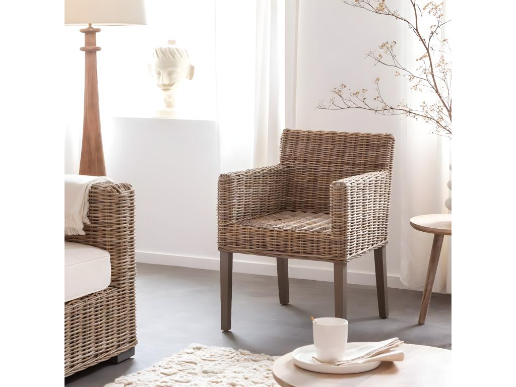 Decohaute rattan armchair WLDI75649