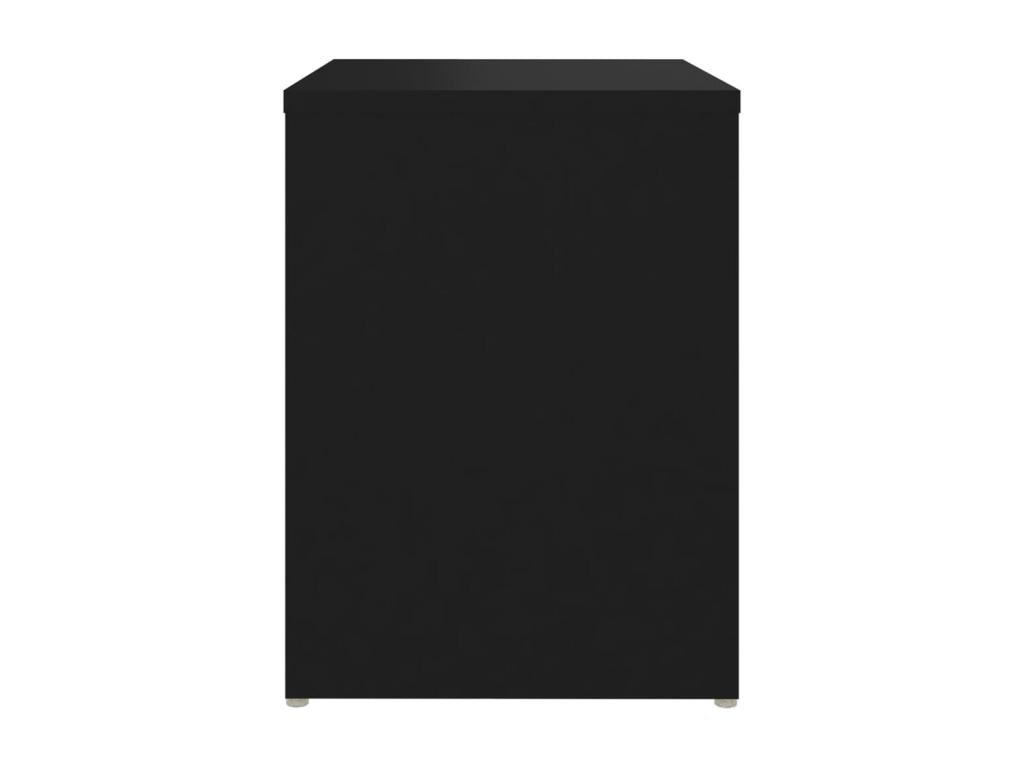 Black bedside table 40x30x40 BYFG00351