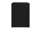 Black bedside table 40x30x40 BYFG00351