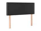 High-quality bed base with mattress and LED lighting, black, 100x200cm, KRMI78943