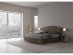 Bed with slatted base 160x190 walnut Decohaute BMDP94728
