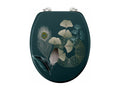 Toilet seat 37x46 cm with metal hinges Ginckoblue JTEU83229
