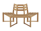 Brown wooden garden bench, 160x80x86 cm, 02 0011814 BEWV65310