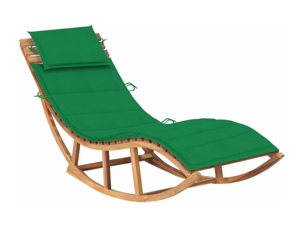 Brown wooden sun lounger/deckchair 180x60x73 cm 02 0012957 VYNQ23334