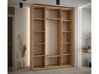 Decohaute 7 Sliding Door Wardrobe 235.2/170/45 3 Doors Decohaute/White/Black FWHS74046