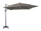 2.7m aluminum cantilever parasol with LEDs PWCJ44362