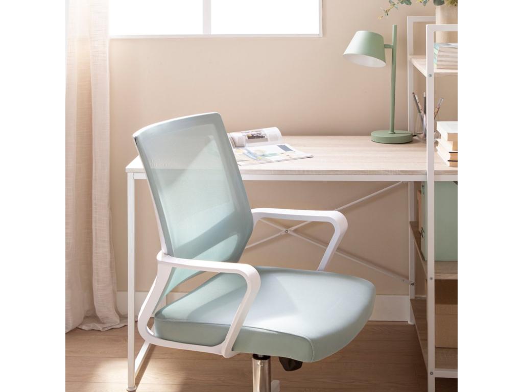 Plastic office chair, mint color, 60x95 cm - Decohaute ORRG38994