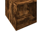 Smoked oak bed frame without mattress, 120x190 cm FSHN40989