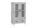 High sideboard, concrete grey, 69.5x31x115 cm, engineered wood, PXVJ98200