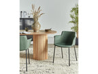 Set of 2 BELFIELD Green Dining Chairs FEHS86094