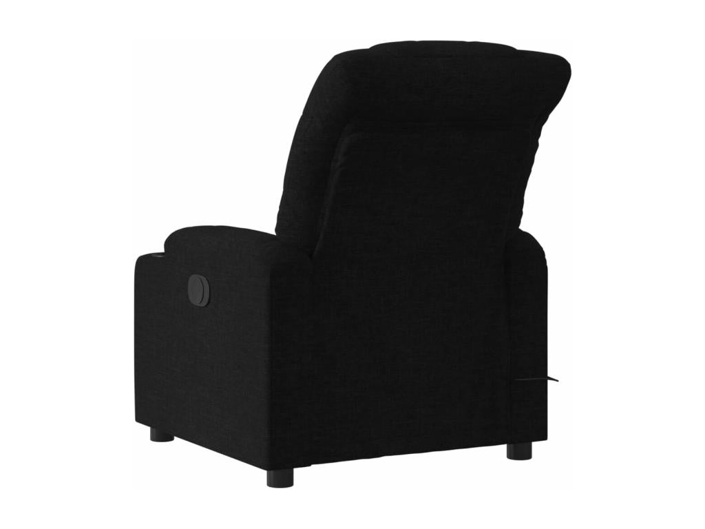 Black Fabric Reclining Massage Chair OOVF11509