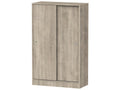 Wardrobe with 2 sliding doors, Decohaute color - Height 120 x Length 74 x Depth 33 cm IDVB98115
