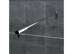 Shower wall stabilizing bar 120 cm Matte Black LLOH18602