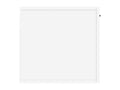 White wall cabinet 60x36.5x35 cm Engineered wood WDAN86259