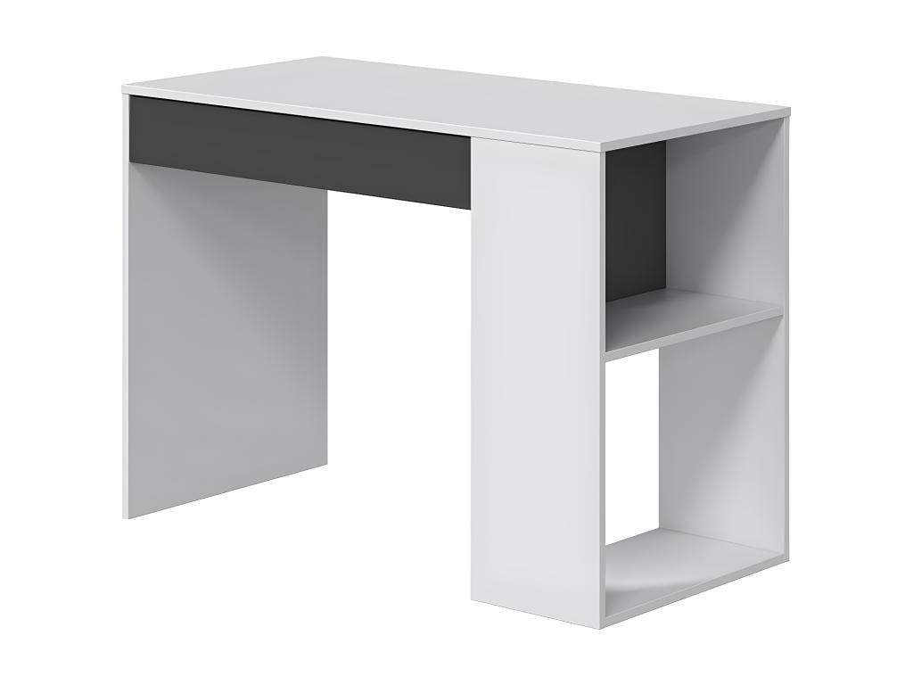 Desk with 1 drawer, Arctic white/anthracite grey - Height 73 x Width 101 x Depth 50 cm AKHY55756