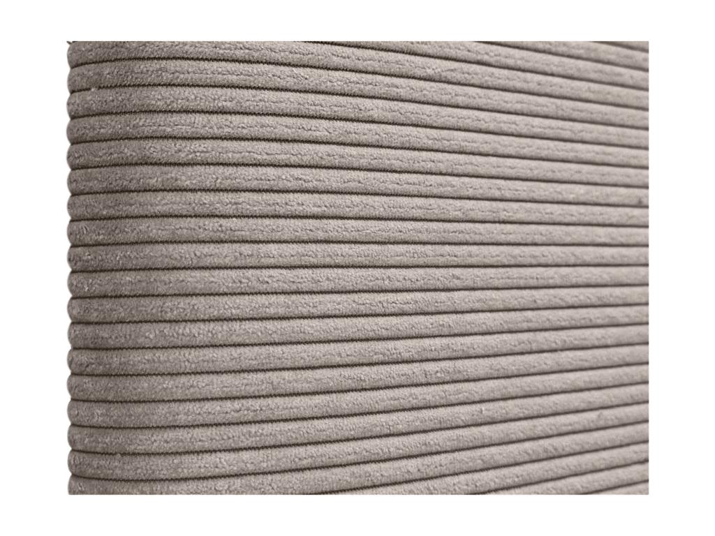 Chezlova Plain Corduroy Headboard with Buttons 135x115 with Bed Legs 120/135/140 - Brown FPIZ15843