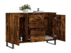 Smoked oak sideboard 104x35x70 cm engineered wood EYYX31731