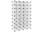 Transparent Shoe Rack 93x36.5x140 PP AGFD53559
