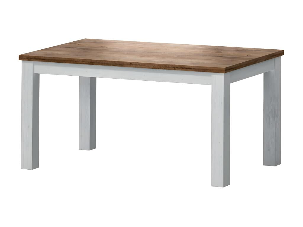 Decohaute 115 Lefkas Oak - Anderson Pine Table 80x90x160cm Extension Laminate Wood ORIT83106