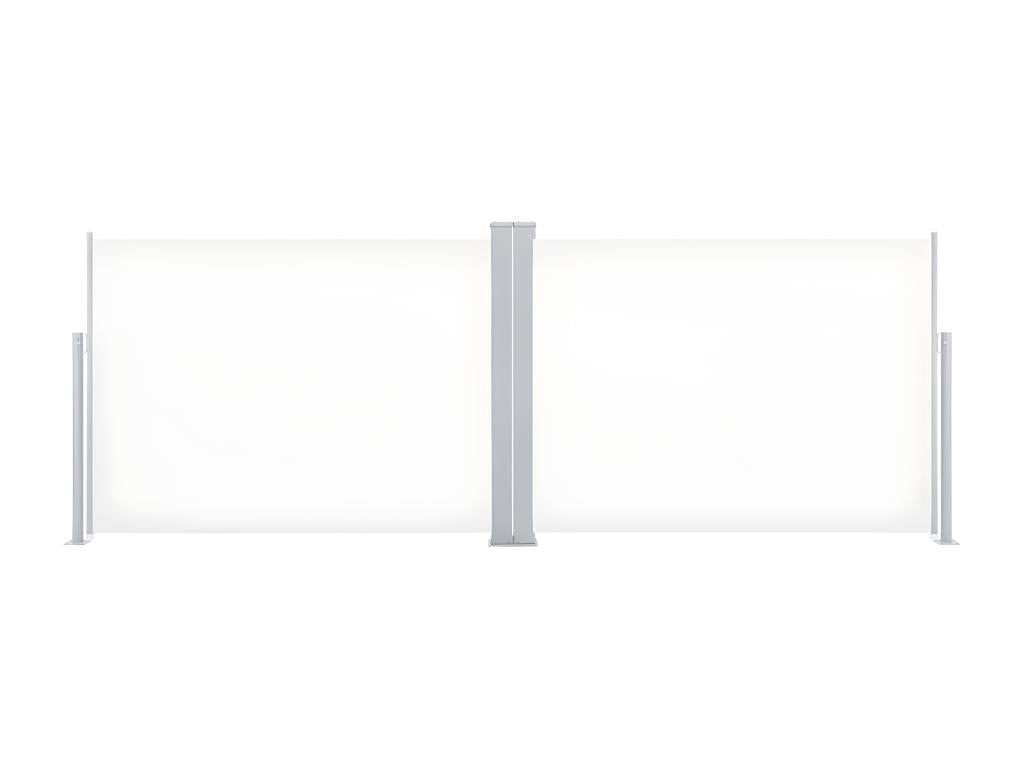 Retractable side awning, cream, 120x1000 cm, KJRO30056