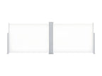 Retractable side awning, cream, 120x1000 cm, KJRO30056