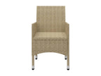 3-piece Beige Garden Dining Set FRJU81238
