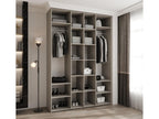 Como 2 245.5/170/50 4-door hinged wardrobe cashmere/black OKTN11734