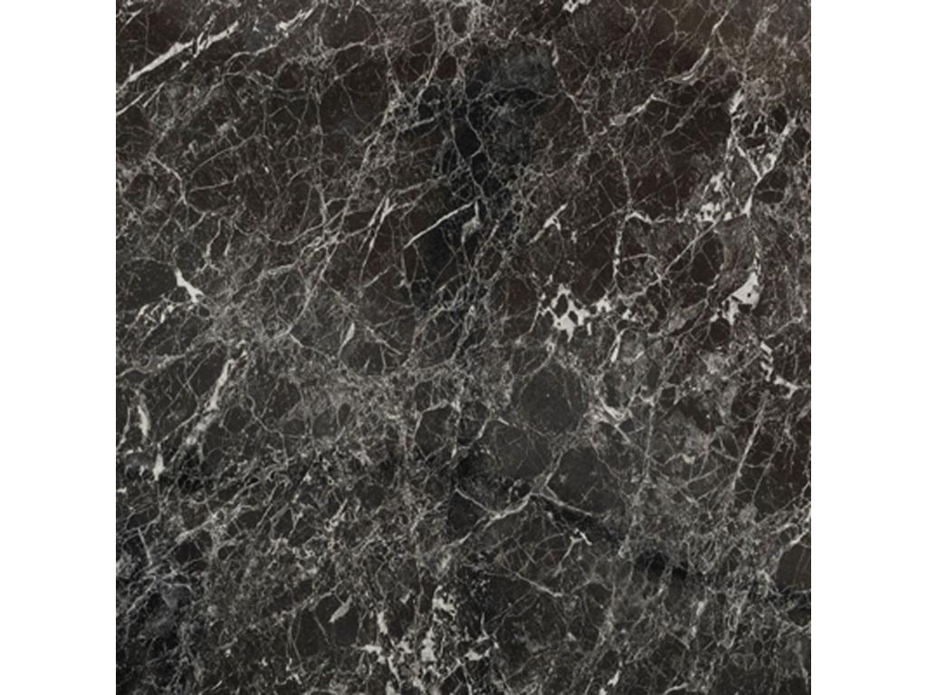 Round table 120 cm Decohaute bistro black glossy marble FGYV73577