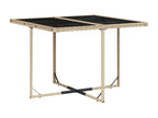 9-piece garden dining set and cushions méDecohaute beige AEVO10133