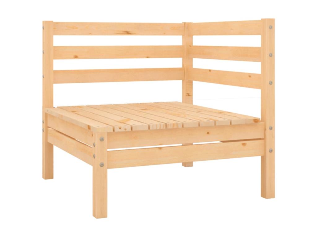 4-piece garden furniture set, solid pine wood, UGIP13415