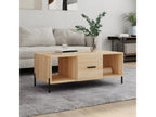 Chezlova oak coffee table 102x50x40 cm engineered wood WRUF80148