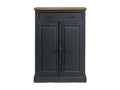 Parisian-style wooden sideboard with 2 doors and 1 drawer - Decohaute JXLH64892
