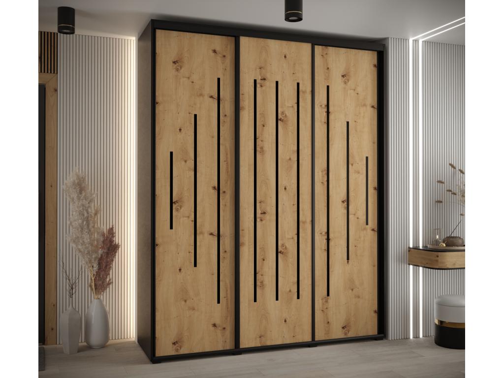 Decohaute 12 Sliding Door Wardrobe 235.2/190/60 3 Doors GBGO16742
