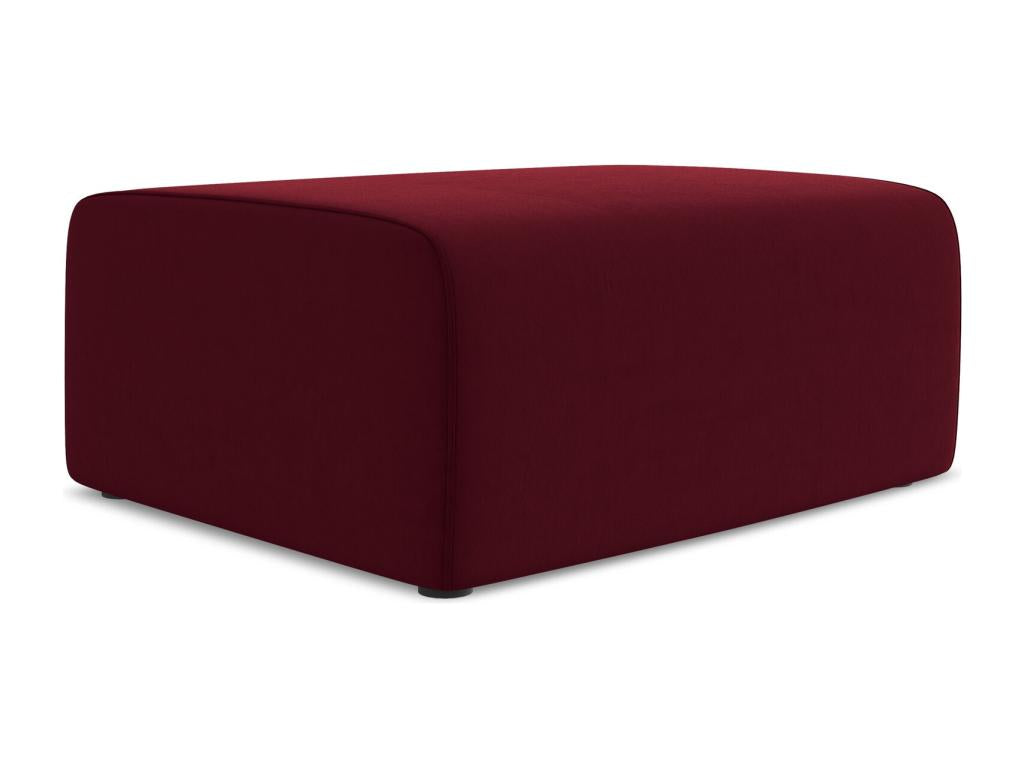 Pouf in Decohaute - Burgundy - Decohaute EIVN16496