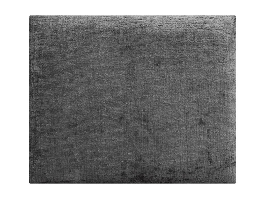 Decohaute Upholstered Headboard in Eco-Friendly Wool, Composed of Interchangeable Self-Adhesive Panels, Luxury Upholstered Bedroom, Dark Grey, 110 cm KBUY39976