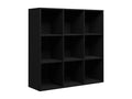 Black bookcase, 98x29x97.5 cm, engineered wood, WHQI38895