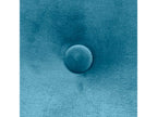 Decohaute Smooth Velvet Headboard with Buttons 105x105 with Bed Legs 105 - Light Blue QLZI56022