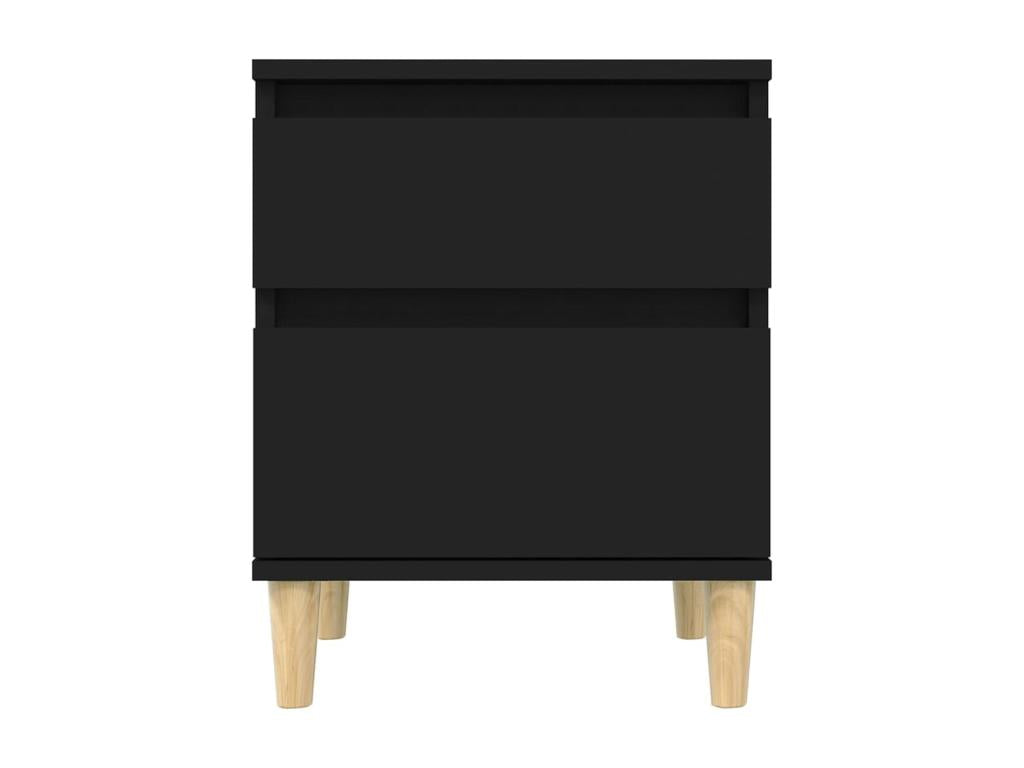 Chezlova Premium - Black Bedside Table 40x35x50 cm SBRY05374