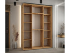 Decohaute 5 Sliding Door Wardrobe 235.2/160/45 3 Doors Decohaute/Silver ABLH65229