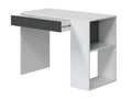 Desk with 1 drawer, Arctic white/anthracite grey - Height 73 x Width 101 x Depth 50 cm AKHY55756